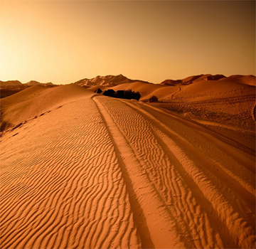 Sand dunes Merzouga